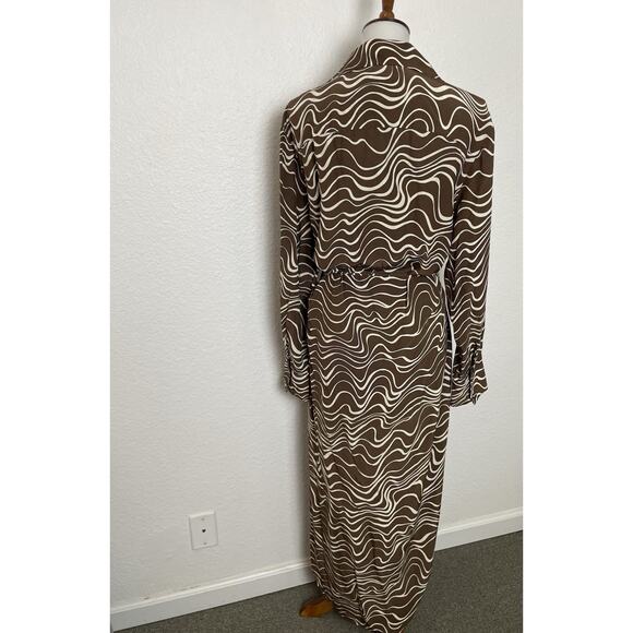 & Other Stories Dress Wrap Maxi Multicolor Print - Picture 8 of 16